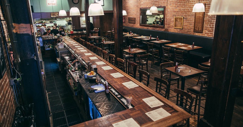 Inside Louie's Bar, SOMA, San Francisco